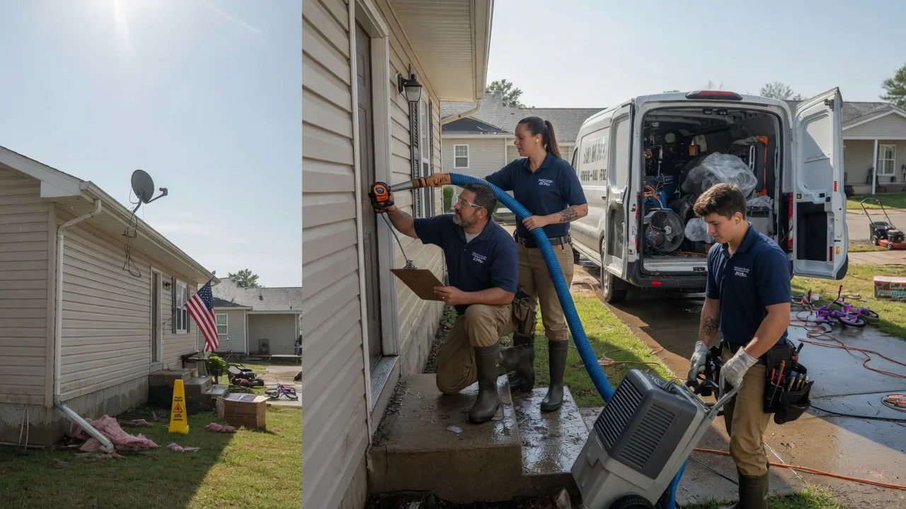 Ceiling Water Damage Restoration in Warner Robins, GA near me